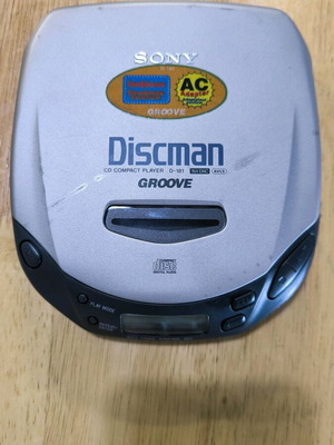 Sony Discman D-181 used for repair or spare parts