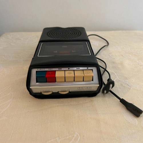 Sony TC60 cassette player 1971 with power cable