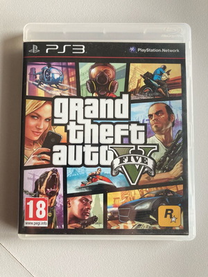 GTA V Grand Theft Auto 5 PS3 like new with Los Santos map