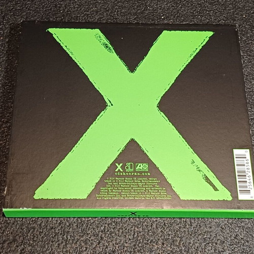 Ed Sheeran X CD 2014 like new, pop