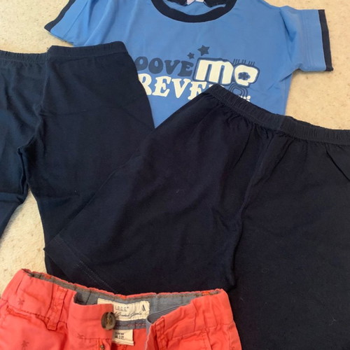 Boys' summer clothes pack 1-2 years, 33 pieces