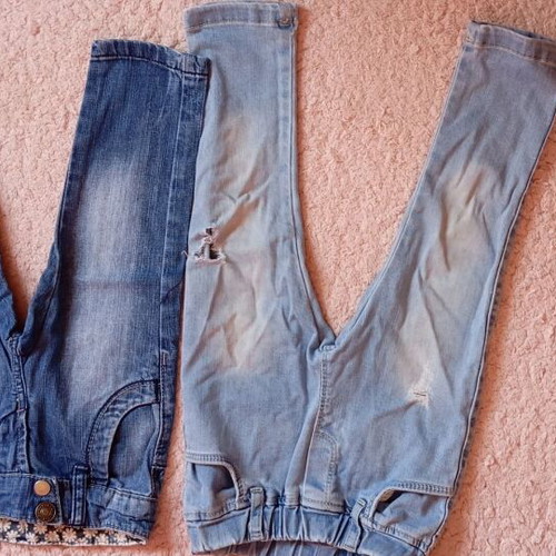 Two girls' jeans, very good condition