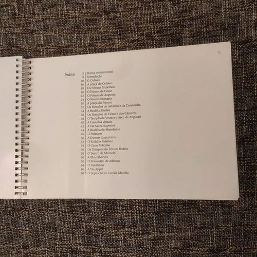 Roma Antiga Book New, Ancient Rome Guide with Transparencies