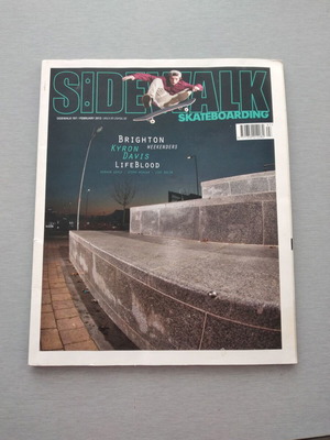 Side Walk Skateboard Magazine #197 February 2013 used