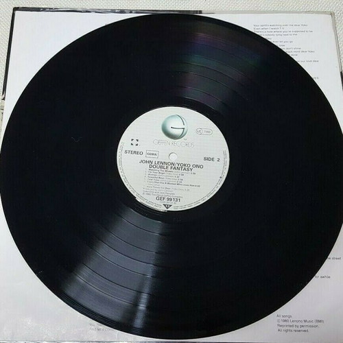 Double Fantasy LP John Lennon Yoko Ono used, Germany 1980