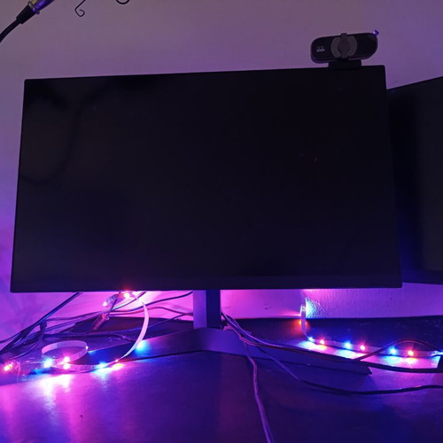 TV Backlight 2m USB RGB LED ambient light new