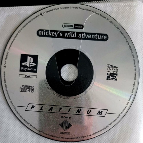 Mickeys Wild Adventures Playstation 1 used, without case