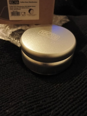 Belogia CTHL Coffee Tamper new, flat 58mm surface, inox aluminum