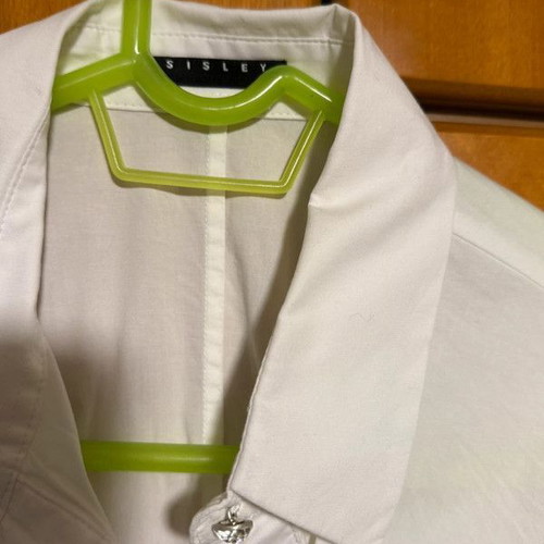 Sisley white shirt medium used