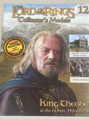 Eaglemoss Lord of the Rings 12 περιοδικό μεταχειρισμένο, χωρίς φιγούρα