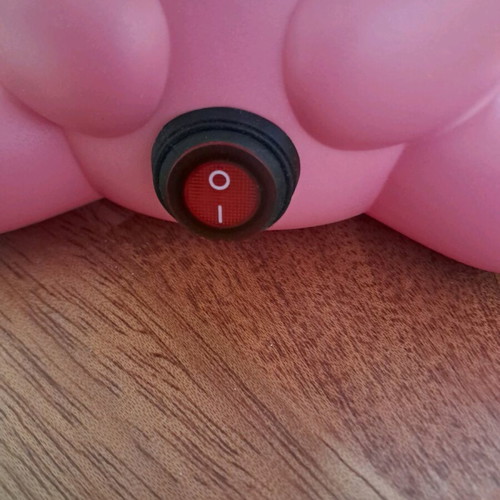Children's bunny lamp like new