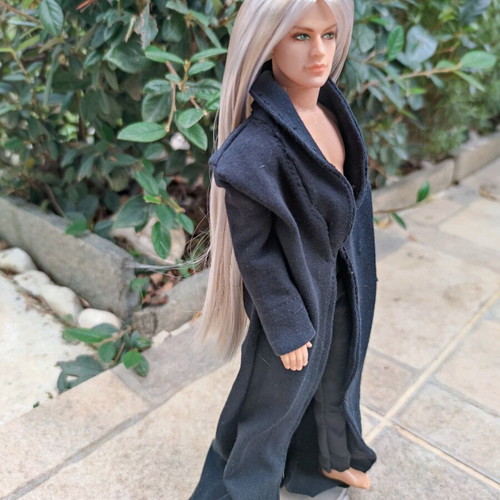 Ken doll inspired by Witcher used