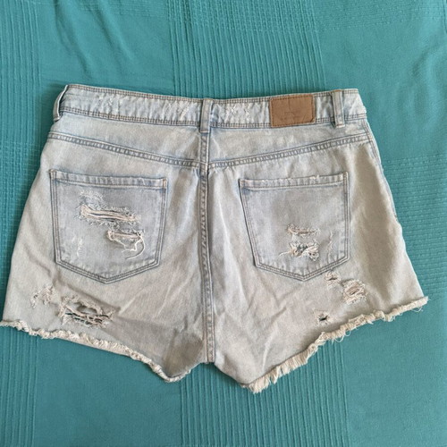 Teranova denim shorts used, size L, blue