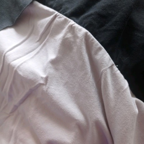 Esti skirt slightly used, white black, size M 38 10