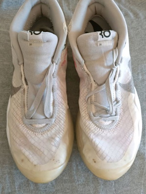 Nike Zoom KD12 used men's basketball shoes size 43 gray