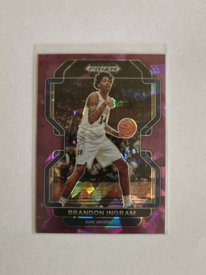 Brandon Ingram Prizm Draft Picks 2022 Purple Ice numbered card like new