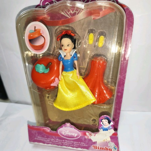 Simba Disney Princess Snow White with accessories and case, new