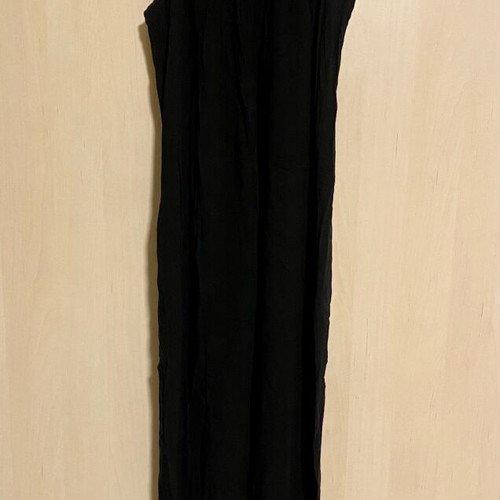 Zara black maxi cotton dress like new, ancient Greek style
