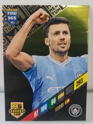 Panini FIFA 365 Adrenalyn XL 2023-24 Momentum κάρτα Rodri Manchester City καινούργια