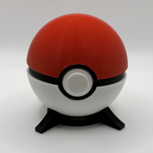 Pokeball Nintendo Switch cartridge holder like new, black or red