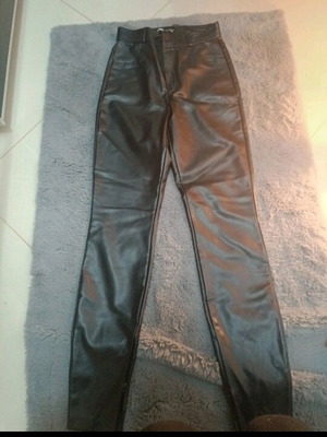 Zara leather pants new, size S / 36 / 8