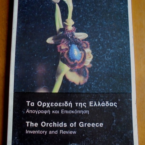 The Orchids of Greece used science book