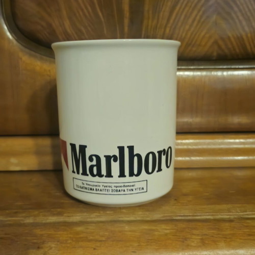 Marlboro ceramic mug, promotional advertising