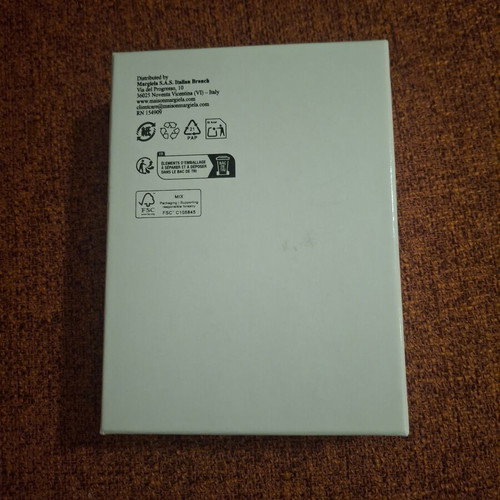 Maison Margiela empty white packaging box like new
