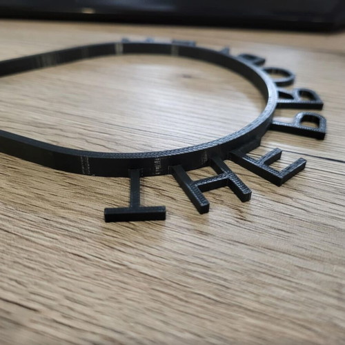 Hairband “THE PROBLEM” new, black