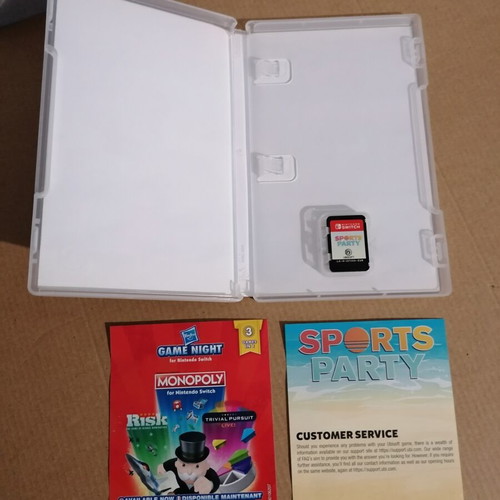 Sports Party Nintendo Switch game like new