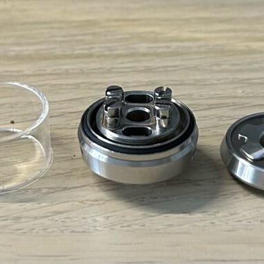 OFRF Gear 24mm RTA used, stainless steel rebuildable atomizer