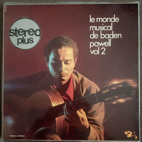Baden Powell Le Monde Musical De Baden Powell Vol 2 vinyl record used