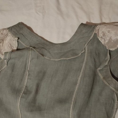 Khaki summer dress like new, size S