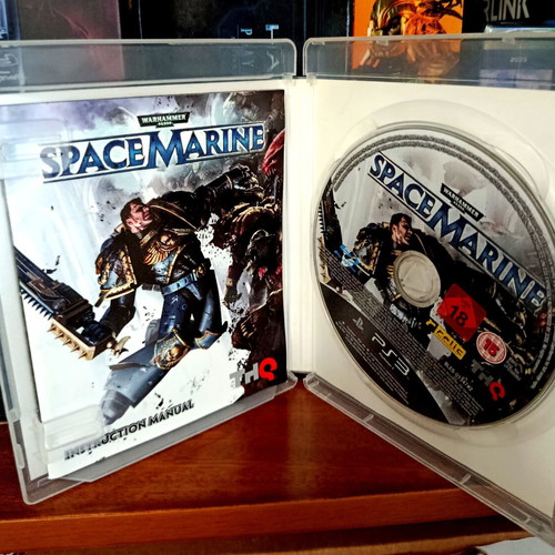 Warhammer 40.000 Space Marine PS3 game like new, English version
