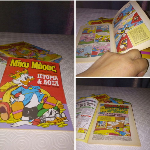 Miky Maous comic series The History and Glory of the Duck Dynasty 1992 like new, 8 issues