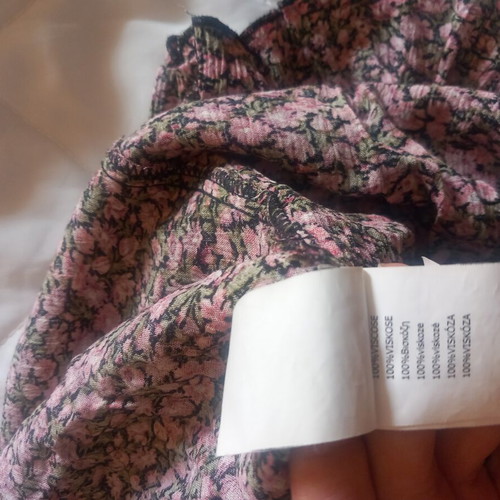 Two short summer skirts like new, floral design, size M