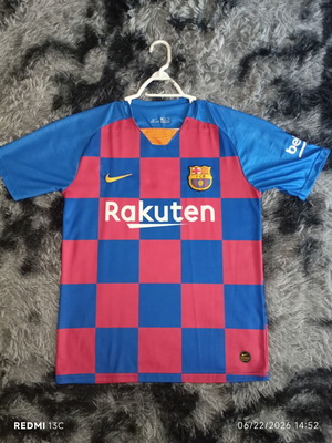Barcelona Messi 2018 jersey used, official replica