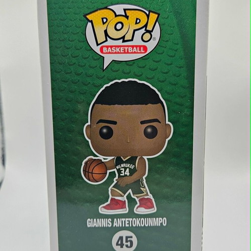 Funko Pop Basketball Giannis Antetokounmpo No.45 used