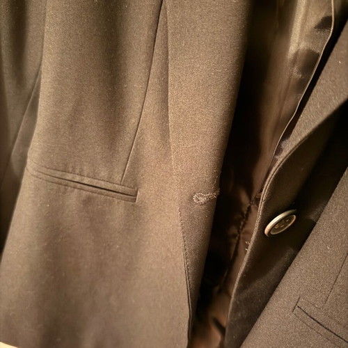 Zara black fitted blazer size M used