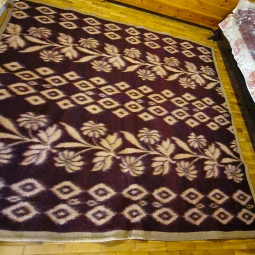 Wool Blanket like new, handmade, 190x220 cm summer