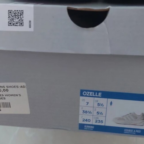 Adidas Ozelle sneakers like new, size 38.5, beige