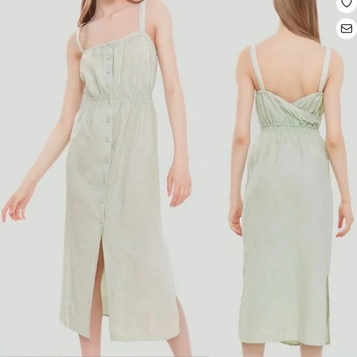 Zara linen midi dress mint green like - 25,00 - Vendora.cy Zara linen midi dress mint green like - 25,00 - Vendora.cy