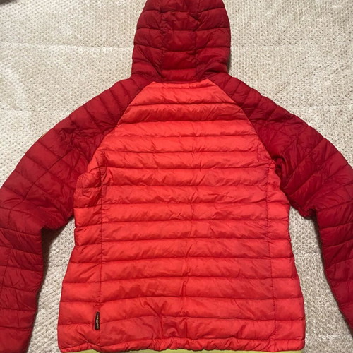 Jack Wolfskin women's down jacket used, size L, red