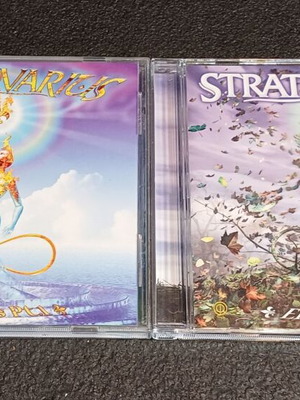 Stratovarius Elements Pt.1 and Pt.2 CDs used, power metal