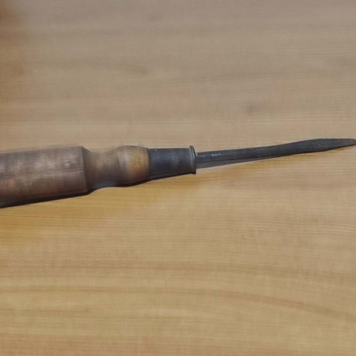 Tools and shoe lasts from old cobbler's shop used