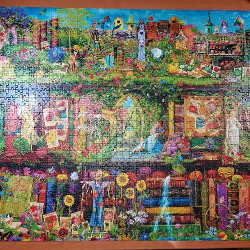Trefl Fairytale Library 1500-piece puzzle by Aimee Stewart