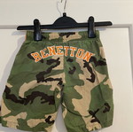 Benetton Παιδικό Σορτς Καμουφλάζ Μεταχειρισμένο, XS 4-5 Ετών