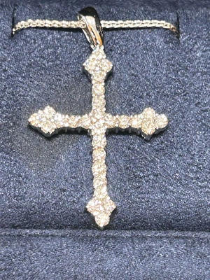 Diamond cross k18 certified