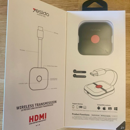 Yesido TV10 5G Wireless Screen Display Receiver HDMI 4K High-Definition