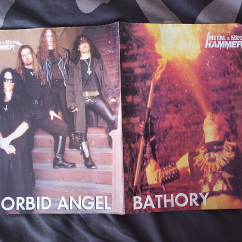 Bathory - Morbid Angel poster used